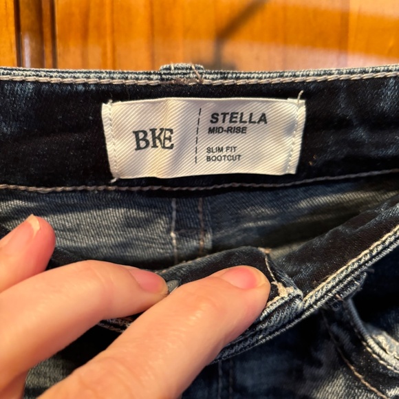 BKE Stella Mid-Rise Slim Fit Bootcut Jeans Size 24 - Picture 4 of 7